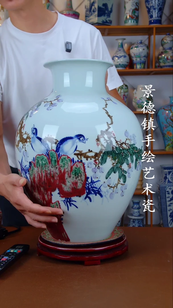 现代景德镇手工手绘陶瓷摆件52