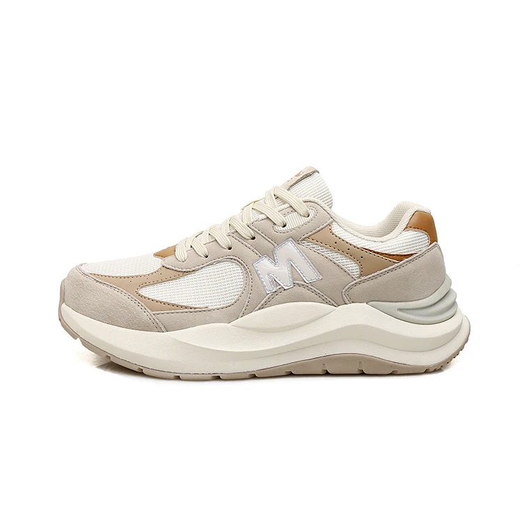 2025魅影新款男女真皮超轻运动情侣鞋增高潮流百搭老爹鞋