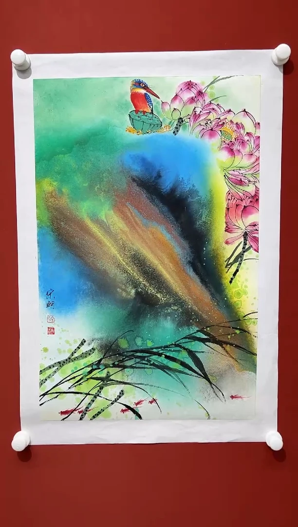 【闪购商品】绘画宋轲-2.7平尺-国画作品