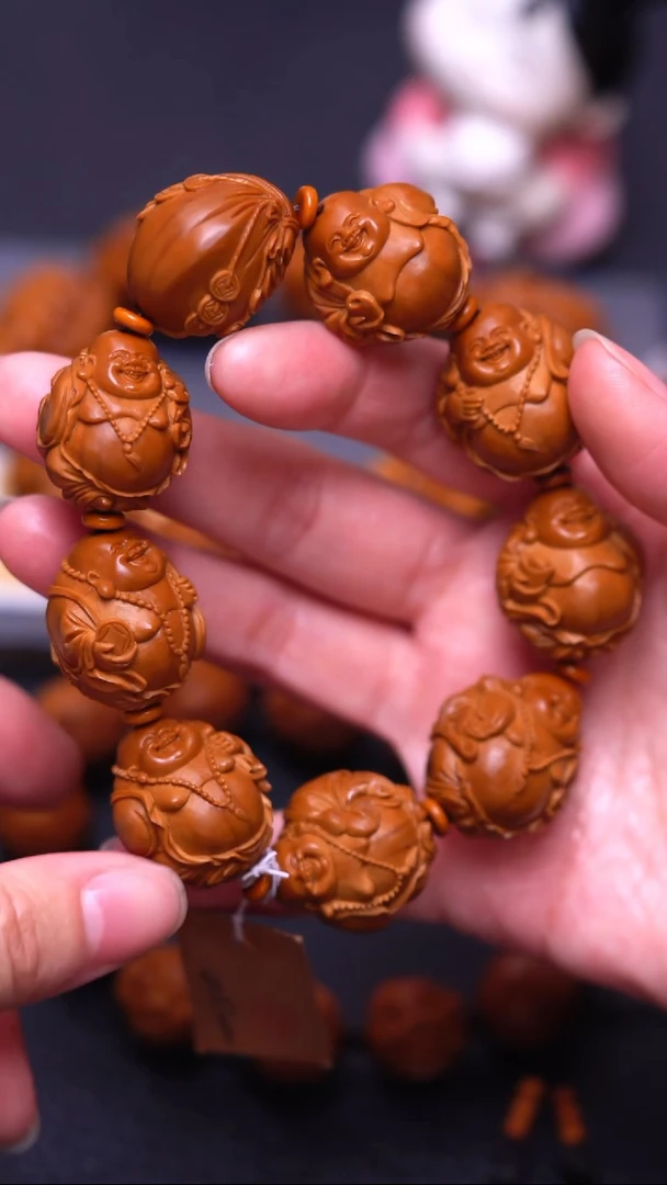 手串/手链橄榄核八宝弥勒