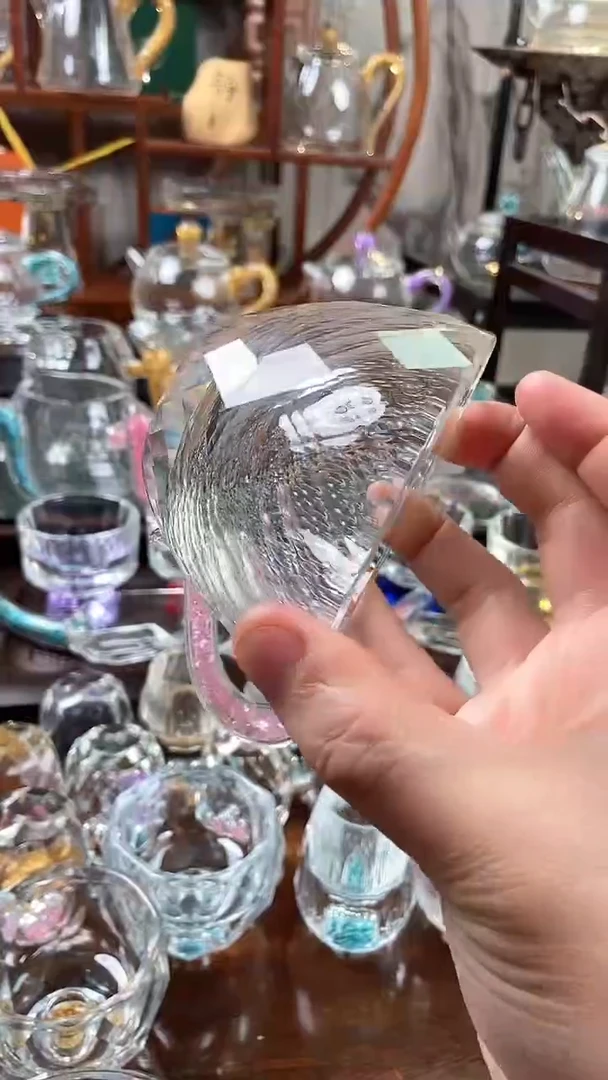 【闪购商品】玺宴新款水晶100咖啡杯粉钻