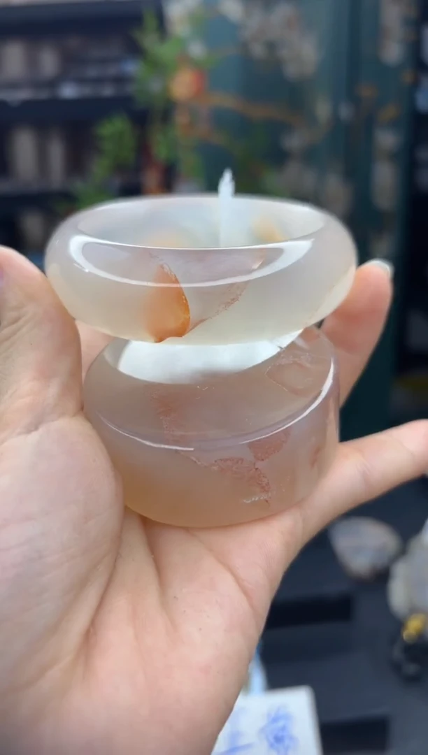 【闪购商品】石英质玉手镯未镶嵌2366（58圈赠送镯心）