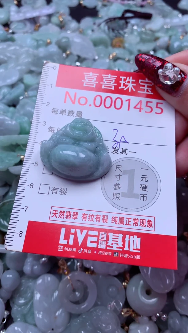颈饰未镶嵌翡翠1455