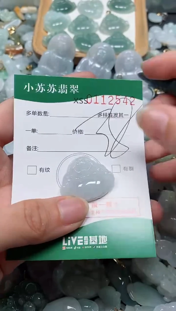 【闪购商品】翡翠颈饰未镶嵌闪购商品0112542