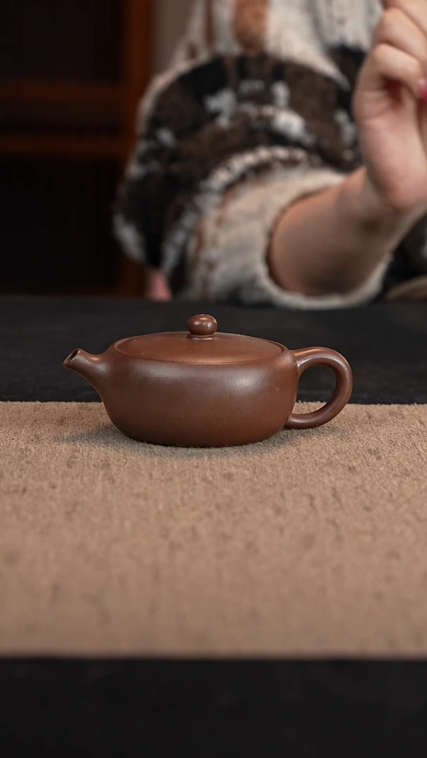 【闪购商品】紫砂茶壶革紫泥一片瓦