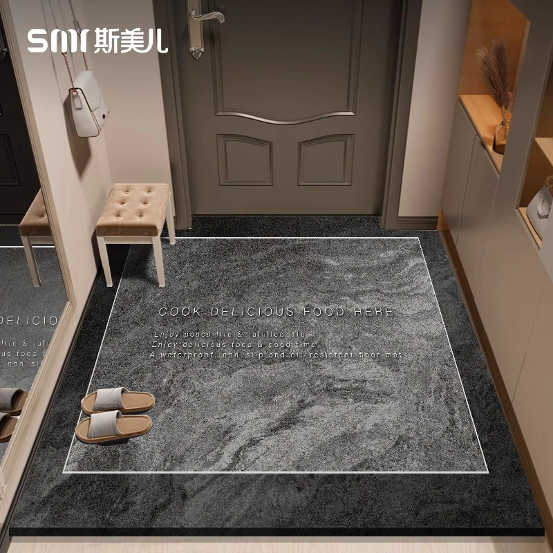 入户门地垫进门脚垫网红地毯可裁剪玄关防滑入户脚垫耐脏高端轻奢