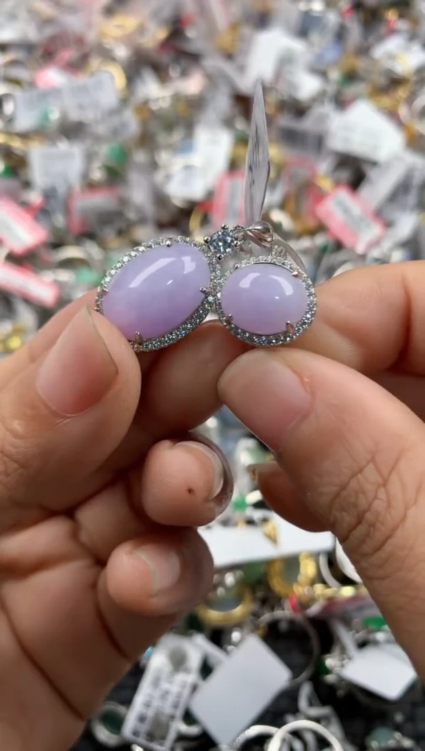 银S925镶嵌戒指翡翠222            4