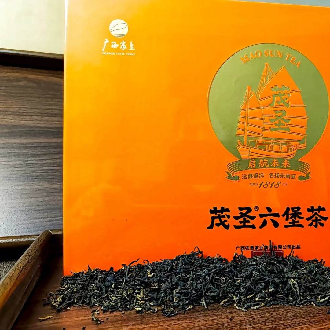 广西茂圣六堡茶启航未来黑茶240g正品（8gx30袋）