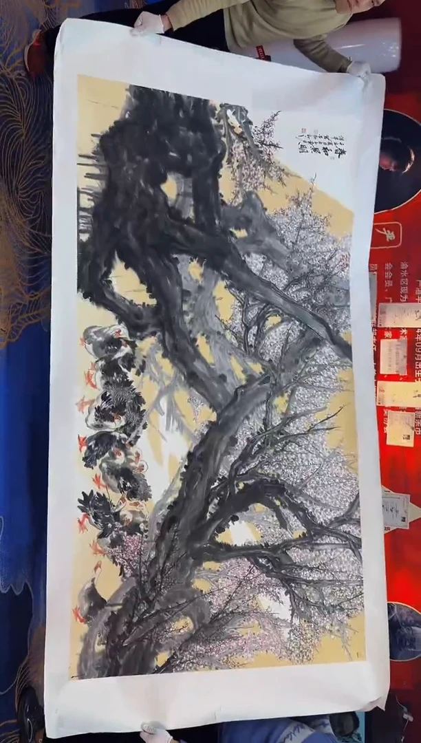 【闪购商品】国画手绘国画山水花鸟作品