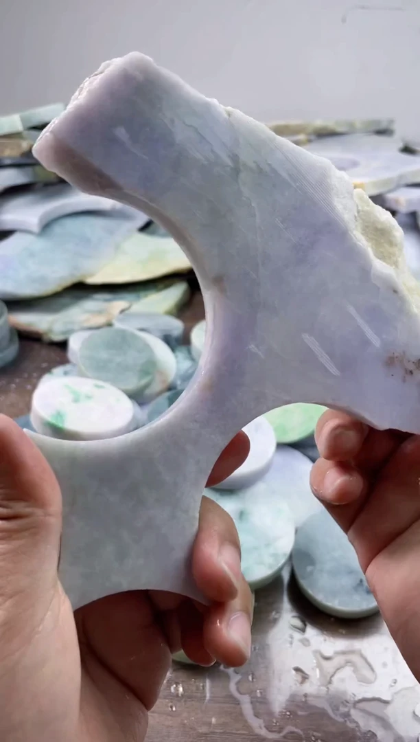 翡翠裸石天然A货翡翠