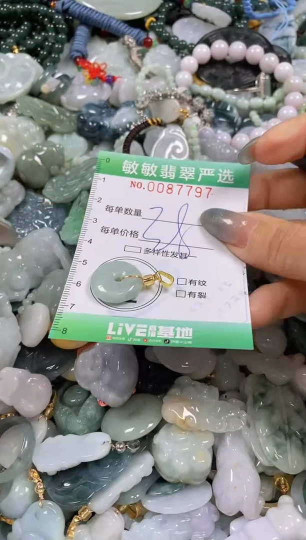 【闪购商品】翡翠颈饰未镶嵌闪购0087797