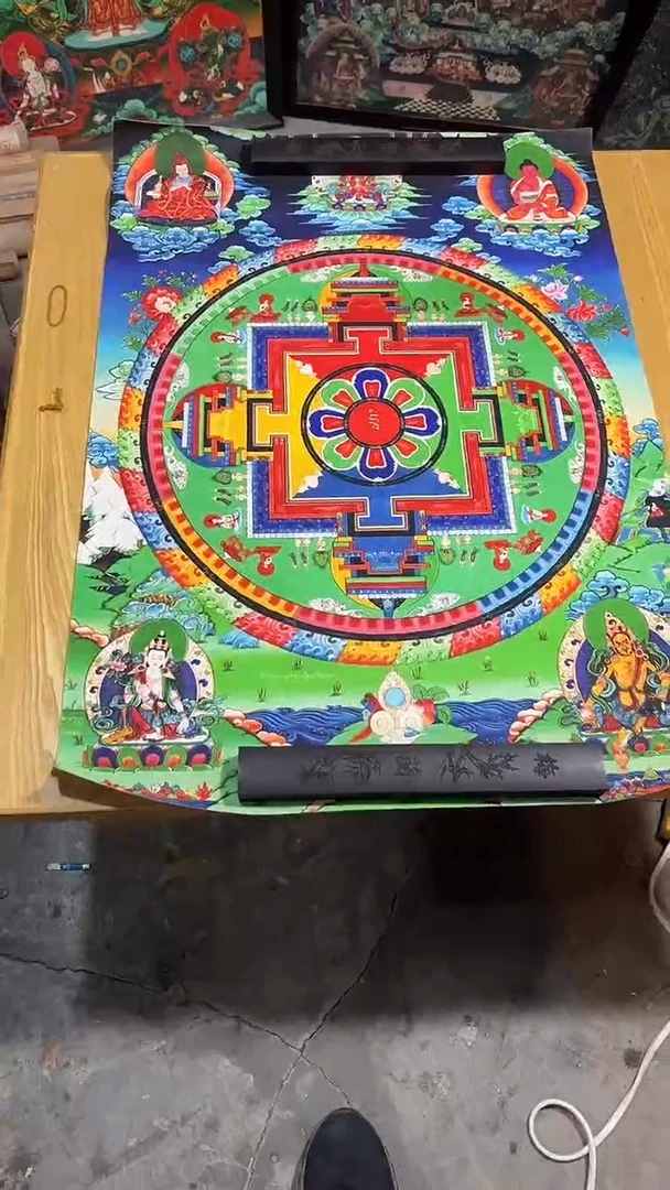 卷轴画卷轴画唐卡商品