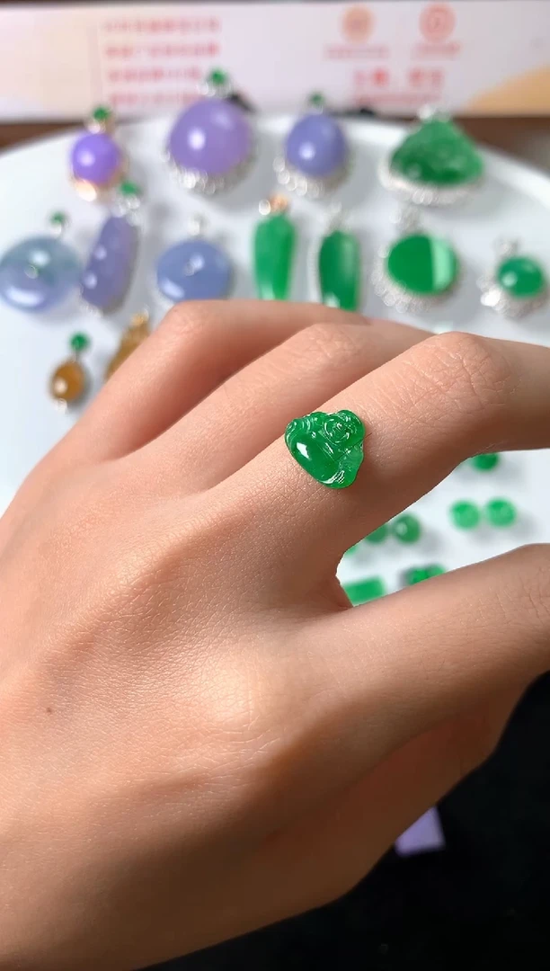 未镶嵌定制翡翠裸石（镶嵌定制）