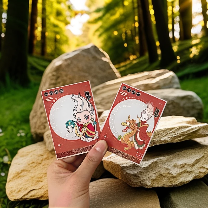 山西文创新款亢金龙亚克力透卡原创国风卡通装饰摆件打卡道具