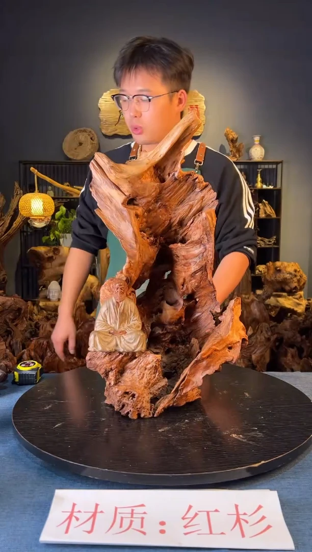 木卢师傅根艺作品（不包含人物摆件）