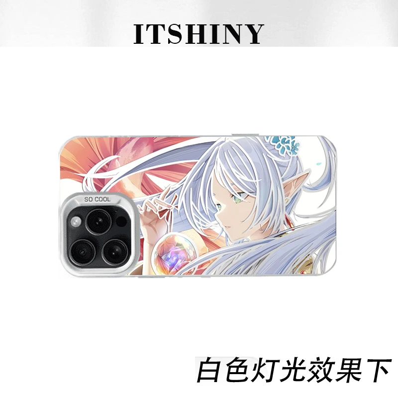 芙莉莲手机壳彩银二次元适用于苹果华为荣耀小米VIVOPPO一加