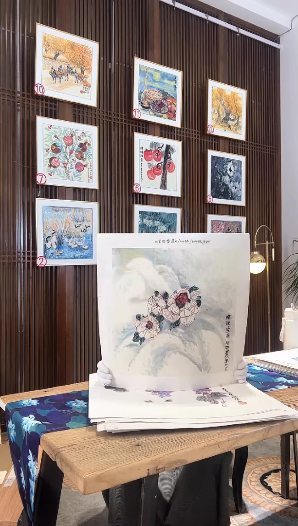 版画耿玉琨名章限量版画S