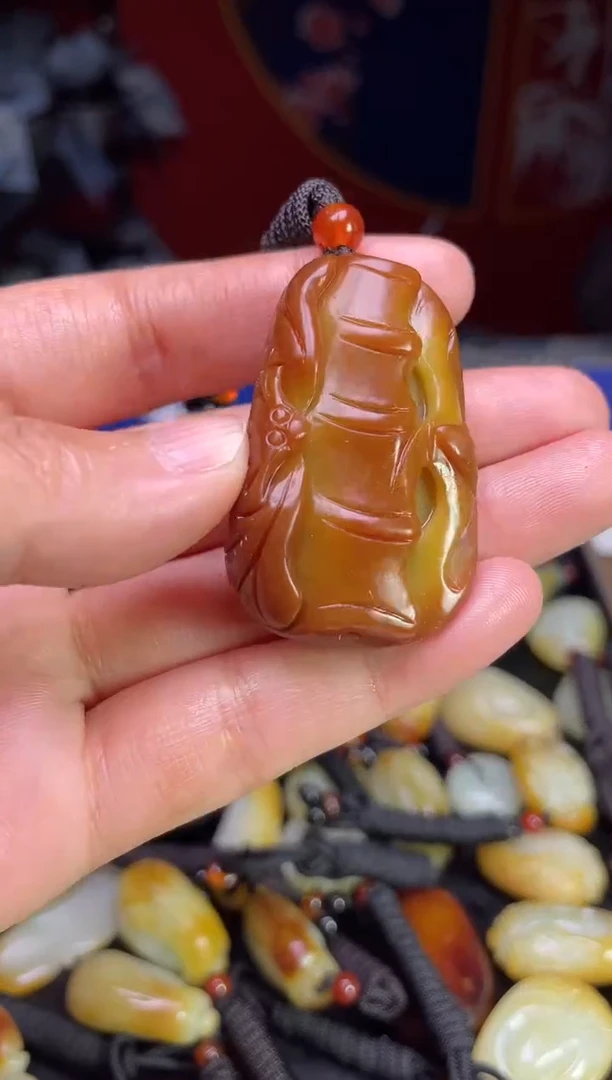 颈饰未镶嵌和田玉123