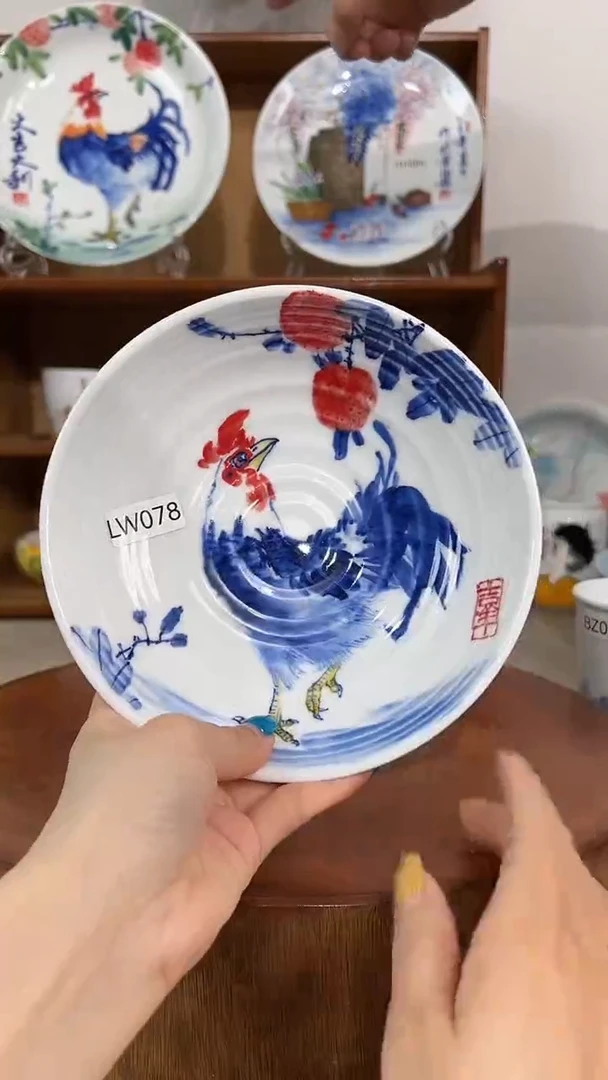 碗景德镇手工手绘陶瓷餐具