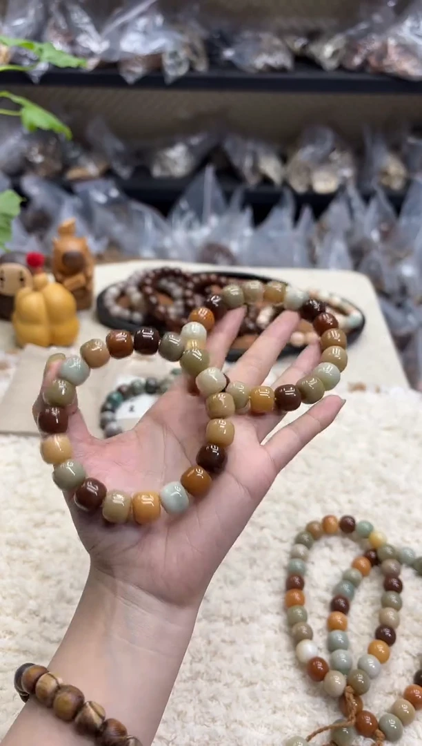 菩提根/象牙果手串13汉堡水磨福利（804）