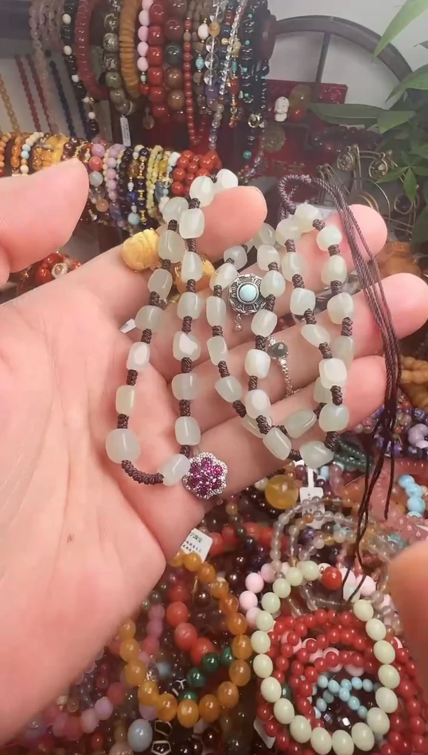 未镶嵌手链和田玉惜****）一物一件）003609