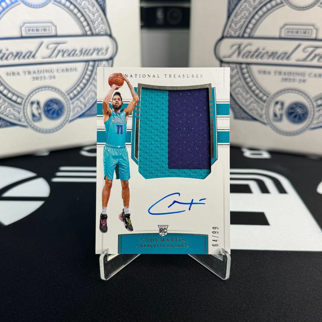 panini 19-20国宝系列 黄蜂新秀 科迪马丁