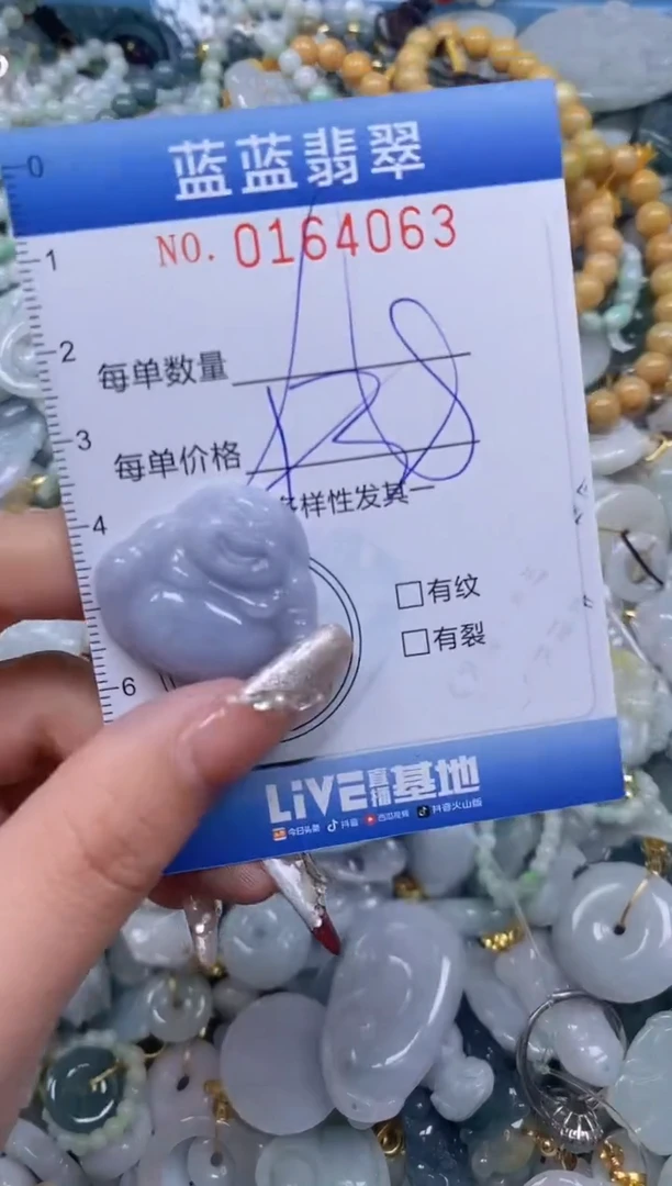 【闪购商品】翡翠颈饰未镶嵌闪购0164063多样性发其一