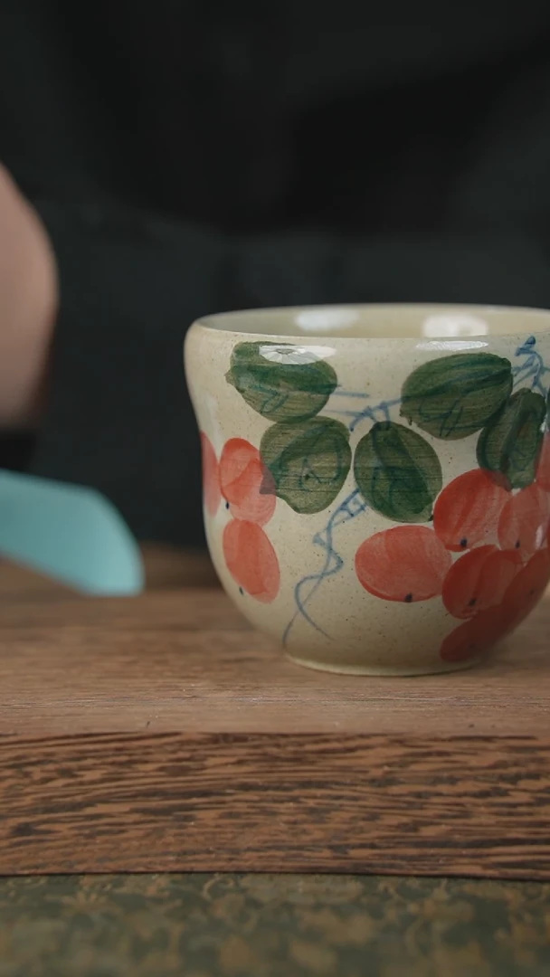 【闪购商品】杯子泥垚手作 景德镇手工手绘器物472