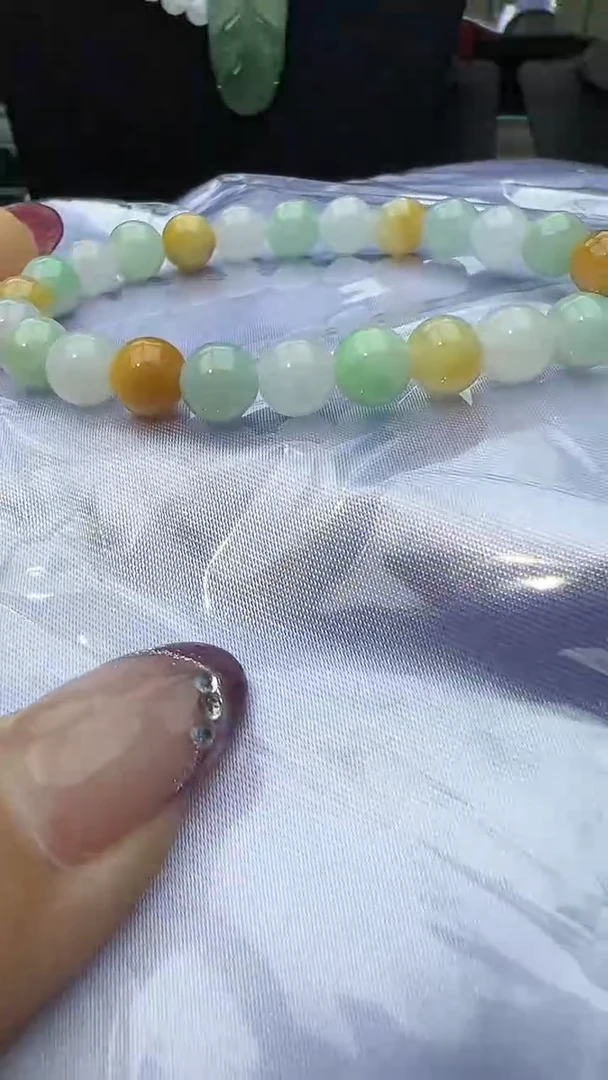 【闪购商品】翡翠手串未镶嵌多宝手串