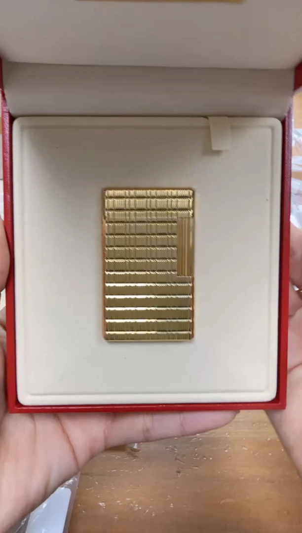 纯铜21 都家L1小号金色横竖纹