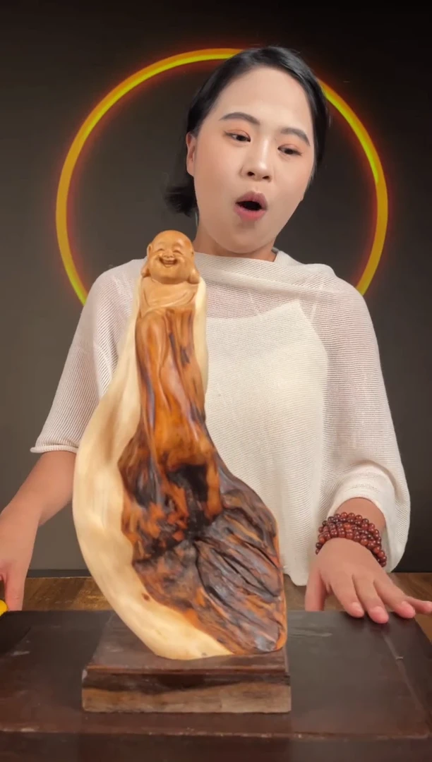 柏木（崖柏）手工摆件,先抢先得! 编号:54