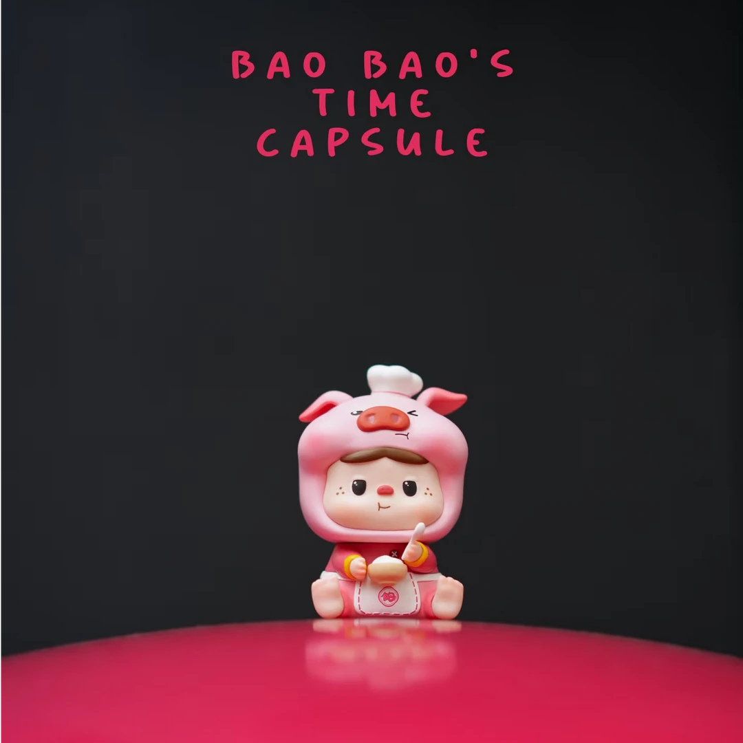 【黑玩-饱饱时光纪念册系列】阿嫲家正版盲盒手办可爱礼品礼物PVC