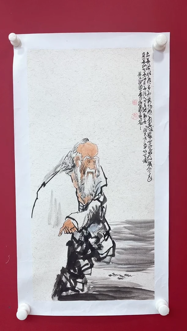 国画孙布衣老师两平尺