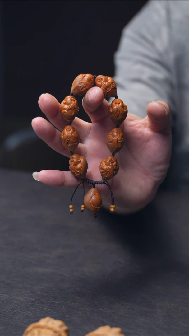 手串/手链橄榄核包衣弥勒手串
