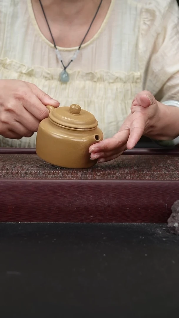 茶壶紫砂LZY黄金段德钟