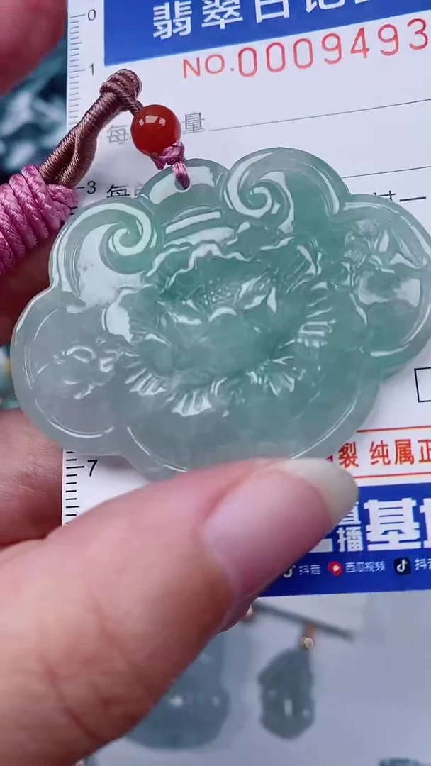 翡翠未镶嵌颈饰00009493