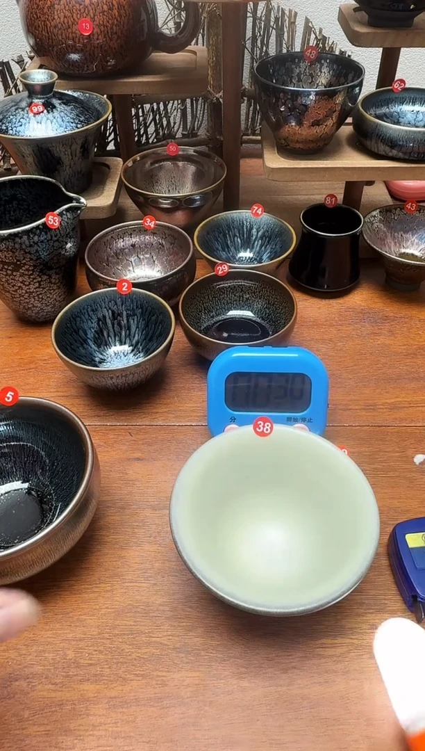 茶盏将*令38号建盏工匠茶器