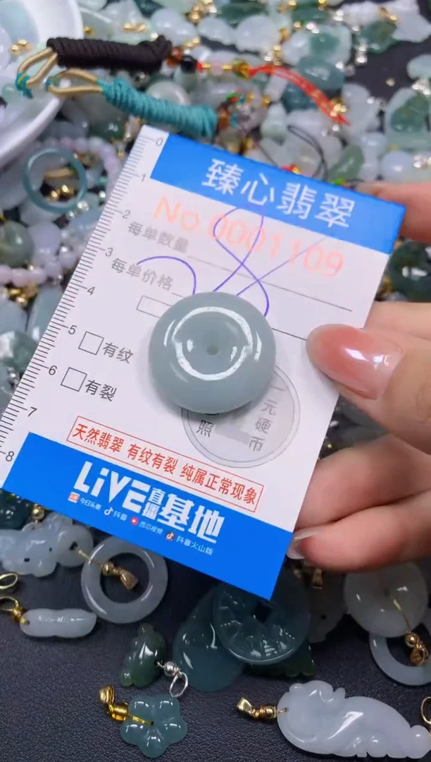 颈饰未镶嵌翡翠1109