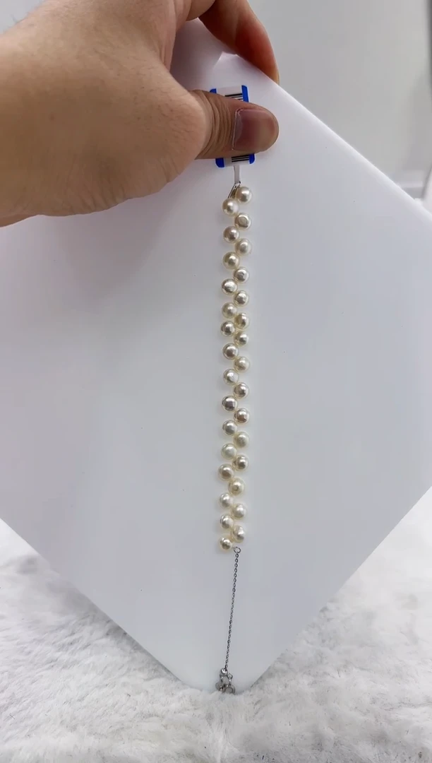 【闪购商品】淡水珍珠DA银S925镶嵌d203 珍珠