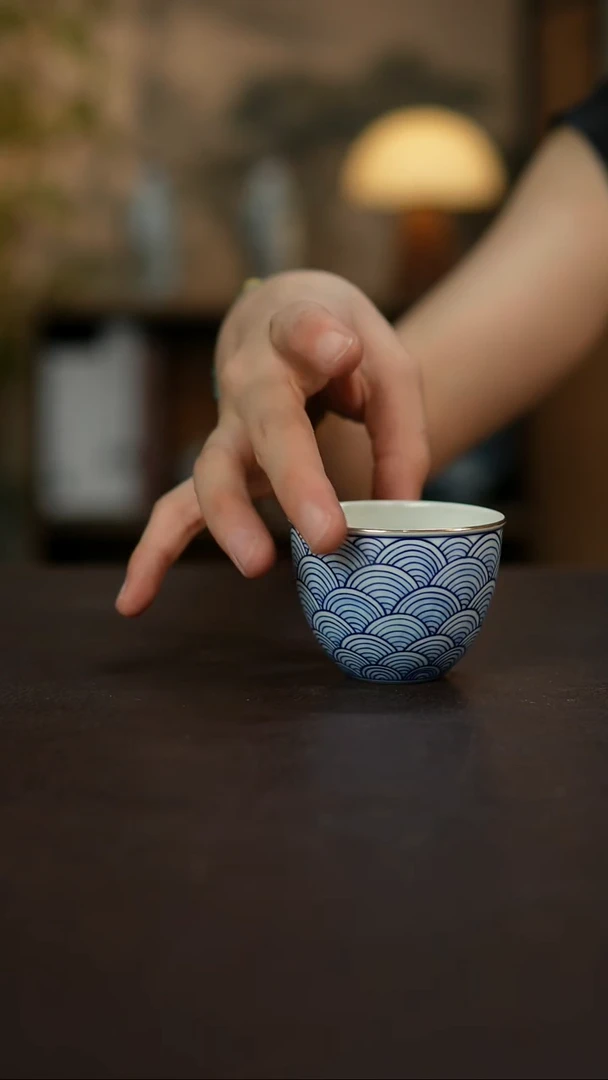 杯景德镇陶瓷杯碗柴烧多人00031