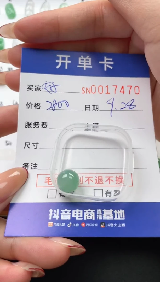 颈饰未镶嵌翡翠好****椰00017470