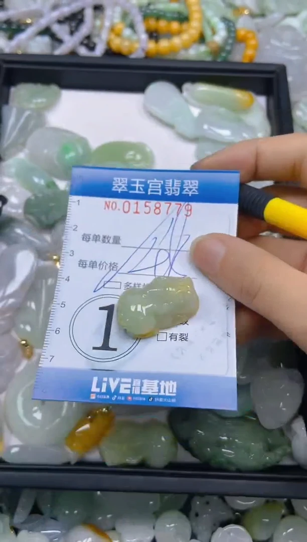 翡翠未镶嵌颈饰闪购0158779