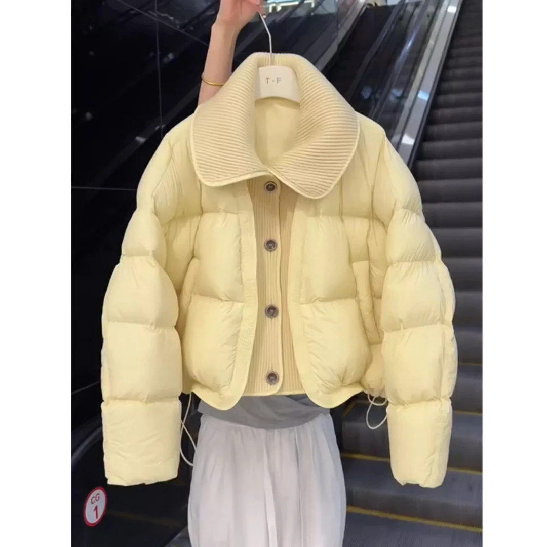 韩版网红百搭棉服女款冬季2025新款小个子巨好看加厚保暖外套爆款