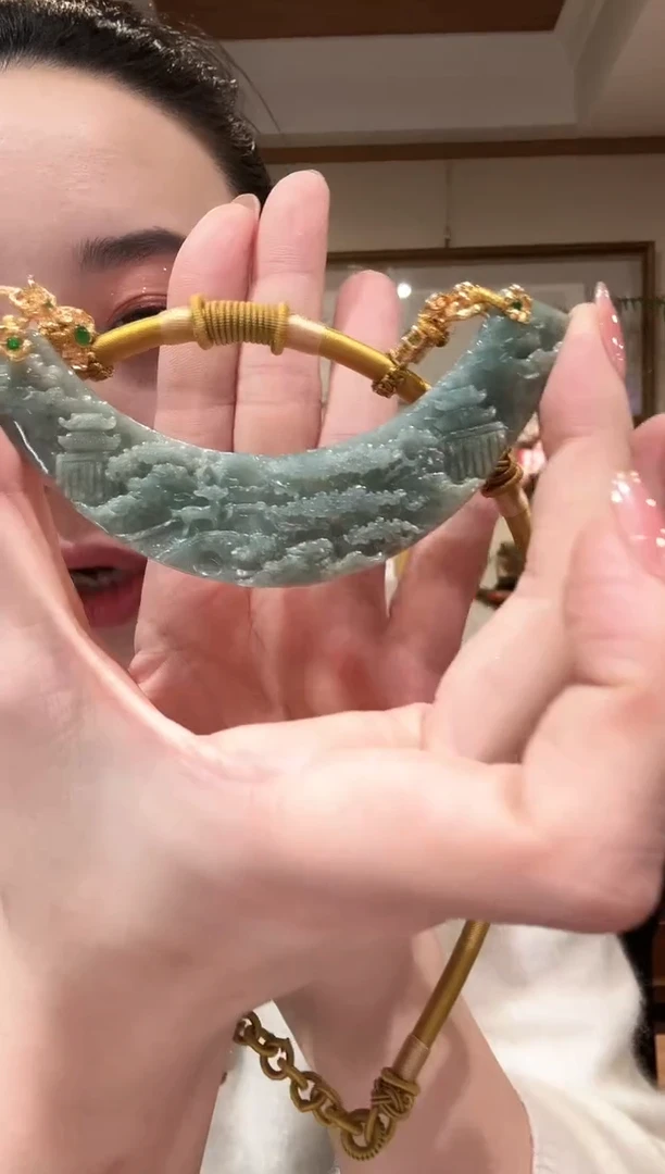 【闪购商品】翡翠颈饰未镶嵌国风