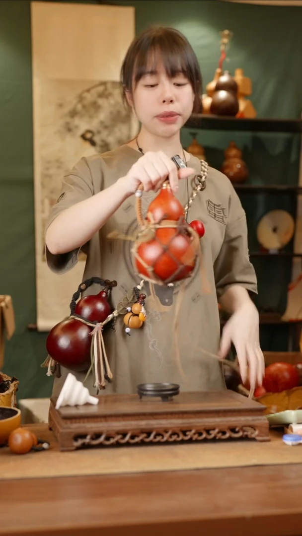 /75号精品天然大漆酒葫芦一物一拍~