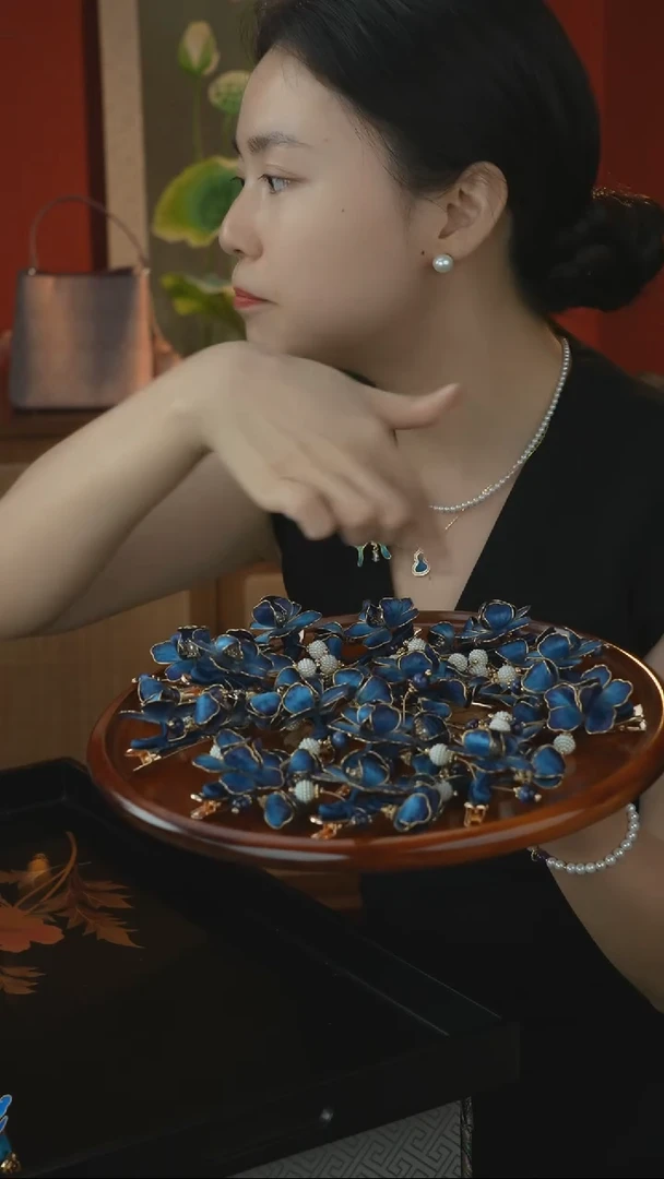 刺绣纯手工非遗国风饰品