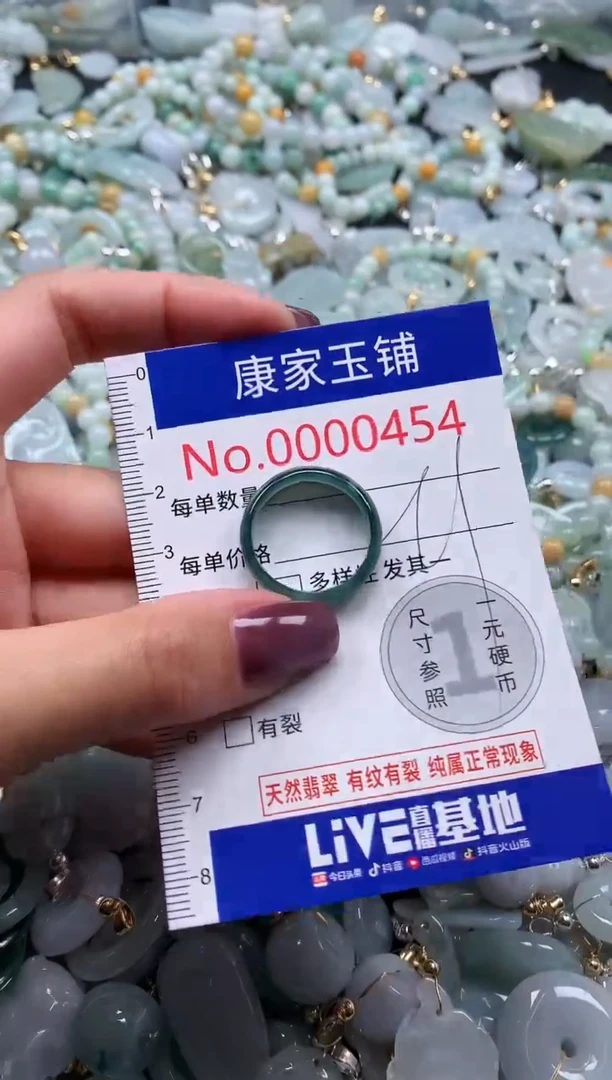 翡翠未镶嵌吊坠(不含链)454