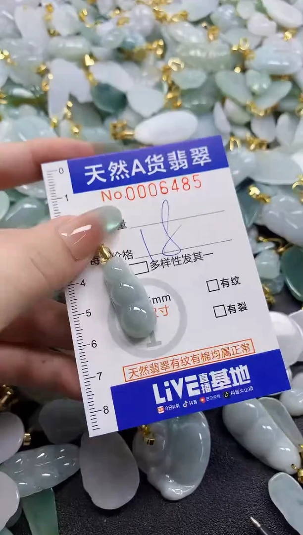 颈饰未镶嵌翡翠天然A货翡翠