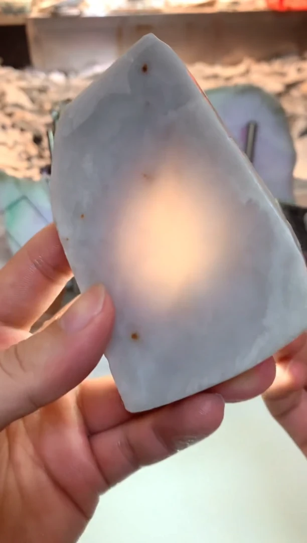 裸石翡翠0朗0翡翠珠宝451