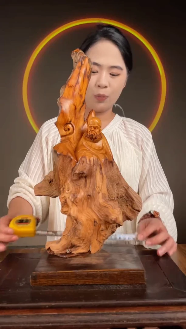 柏木（崖柏）手工摆件,先抢先得! 编号:153